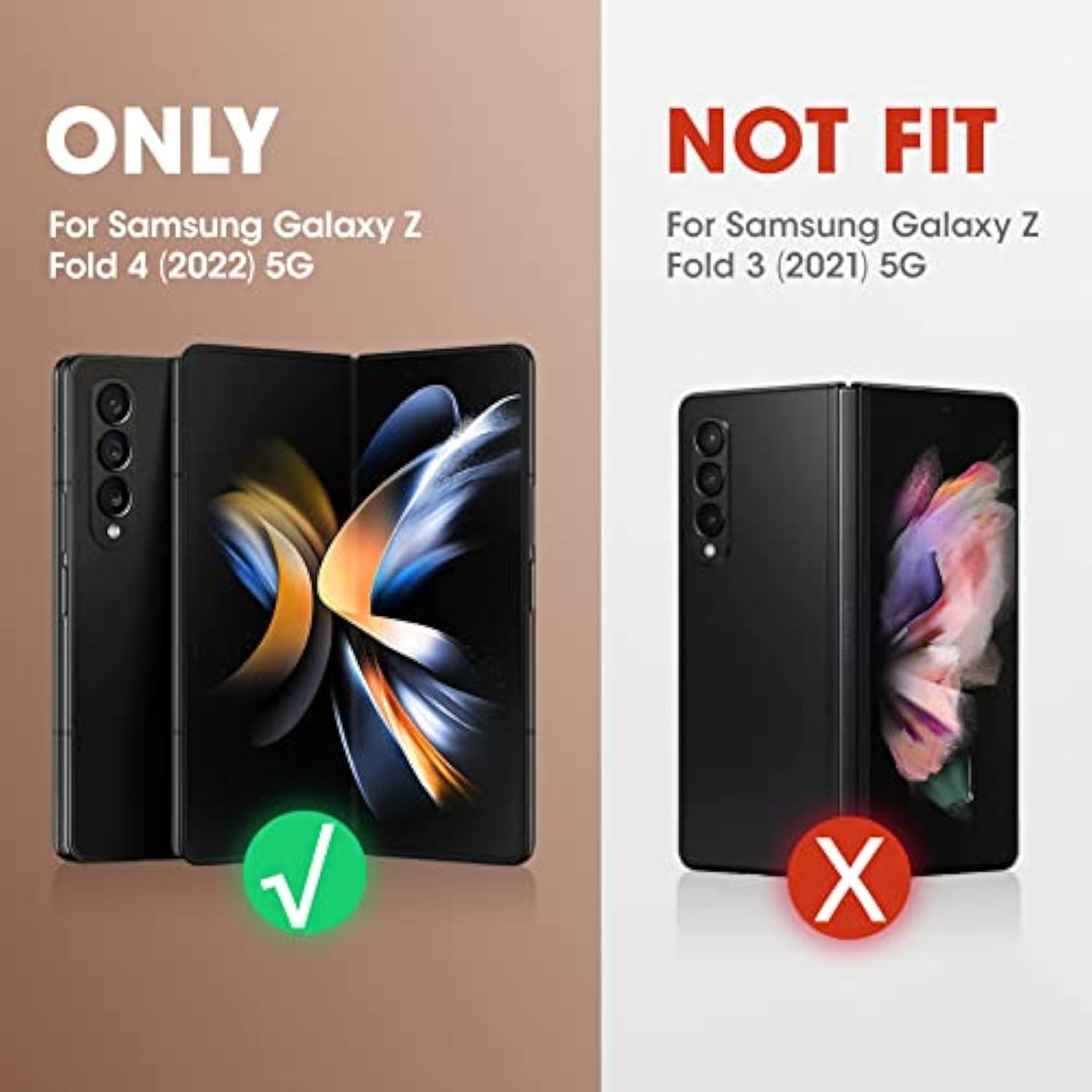 Samsung Galaxy Z Fold Full Body Dual Layer Rugged Case