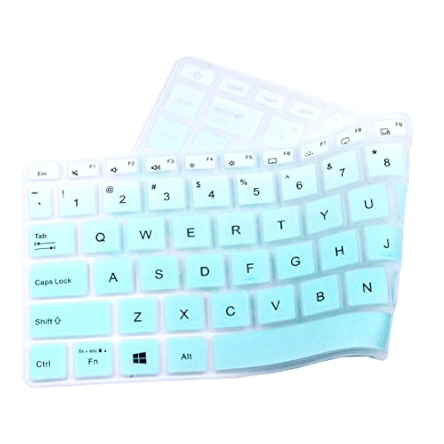 Silicone Keyboard Skin Compatible For Asus 14" L410 L410Ma-Db02 E410, Vivobook