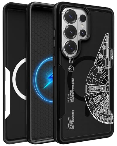 Heavy Duty for  Galaxy S26 Ultra Case - Compatible with MagSafe Shockproof Protective Rugged Magnetic Men Military Grade Shock Drop Proof