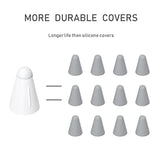 Cover For Apple Pencil Tip, Noise Reduction Silicone Nib Cap Accessories For Apple Pencil 2Nd Generation Tips And 1St Gen Suitable Paper-Like Screen Protector(6 Pcs,6 Colors)