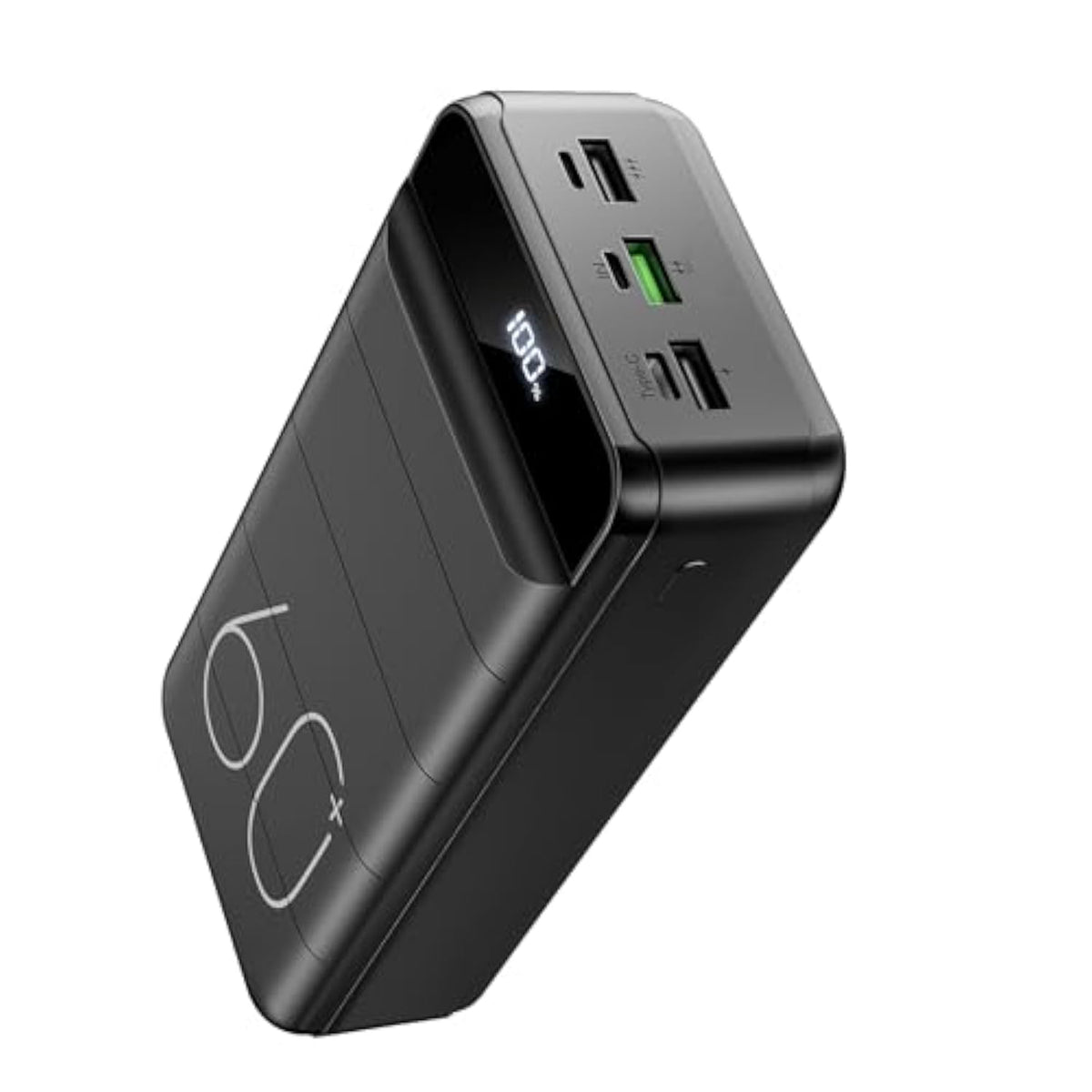 Power Bank 60000Mah 22.5W Fast Charging Portable Charger With Flashlight, 4 Outputs & 3 Inputs Led Display Huge Capacity External Battery Pack For Most Electronic Devices On The Market