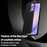 Samsung S26 Ultra 5G Case with S-View Wallet Phone Case, Smart Window Cover for Galaxy S26 Ultra, Flip Leather Protective Smart View (Black)