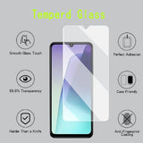 [4 Pack] Screen Protector Compatible with Xiaomi Redmi 14C,Scratch Resistant,Easy-Install,Bubble Free,Anti-Fingerprint,Tempered Glass Compatible with