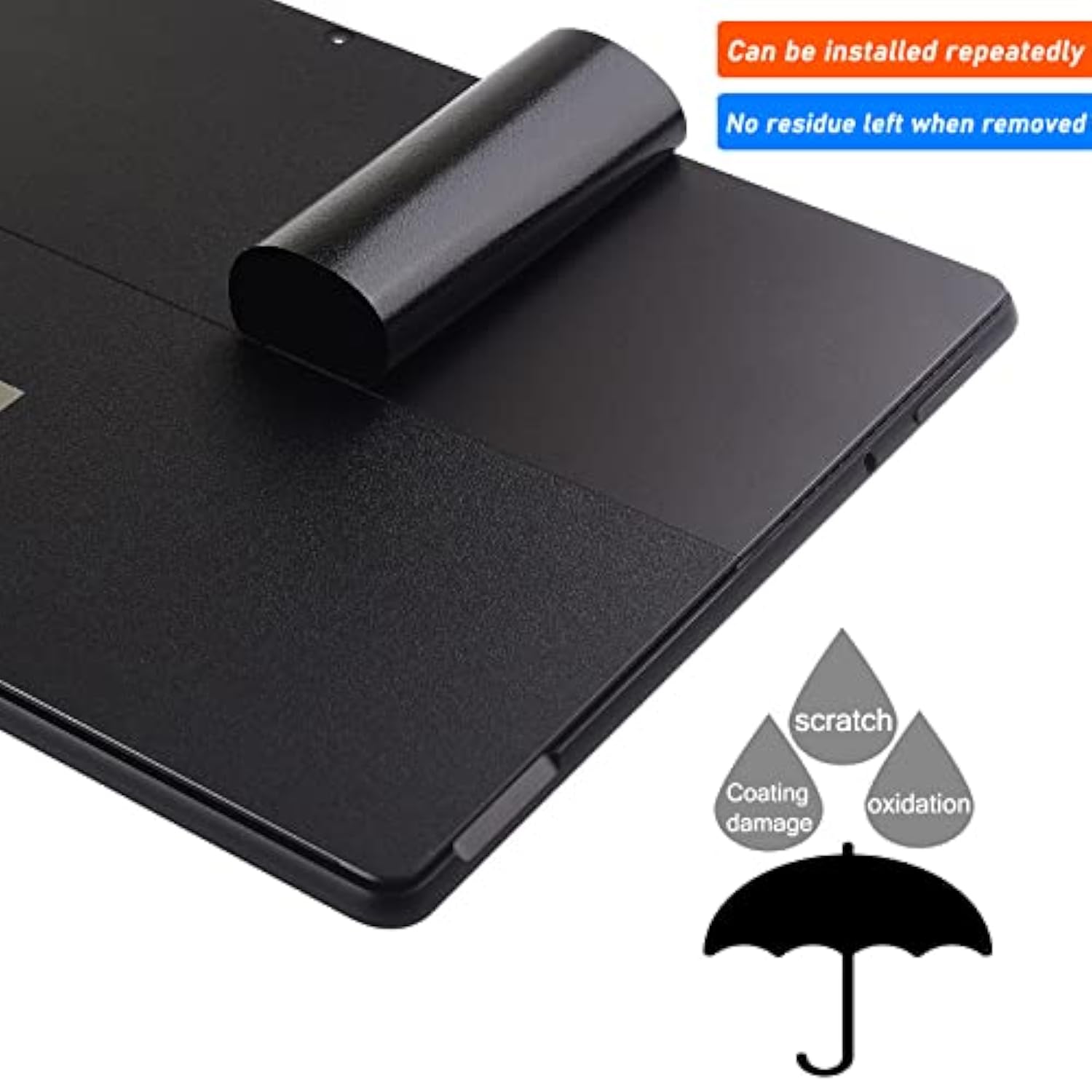 Skin Sticker For Surface Pro 9(Microsoft 2022 Released), 13 Inch Back Decal, U