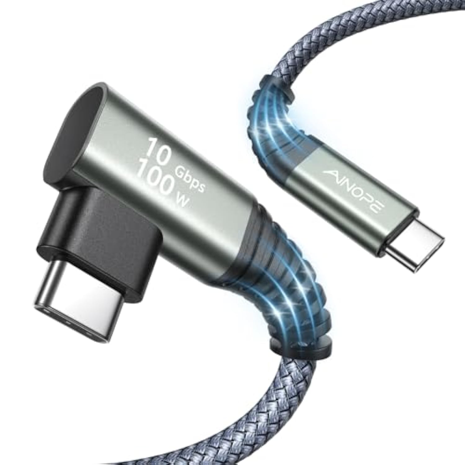 Usb C To Usb C 3.2 Gen 2 Cable, 6.6Ft 10Gbps Usb C Data Cable For Iphone 16 Pro, 4K Monitor Usb C Video Cable 100W Pd Fast Charging Compatible With Thunderbolt 3, Iphone 16, Macbook Pro