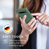 Case Compatible with  Galaxy S10 Case - TPU Silicone Phone Cover with Soft Finish - Forest Green