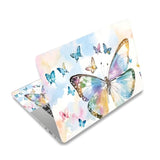 Laptop Stickers Decal,12 13 14 15 15.6 Inches Netbook Laptop Skin Sticker Reusable Protector Cover Case For Toshiba Hp Samsung Dell Apple Acer Leonovo Sony Asus Laptop Notebook (Beautiful Butterfly)