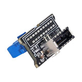 Xiwai Vertical USB 3.1 Front Panel Socket Key-A Type-E to USB 3.0 20Pin Header