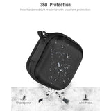 Earbud Case Compatible With Beats Powerbeats Pro 2 Wireless Bluetooth Earbuds, Portable Travel Hard Shell Earphone Case - With Clip (Black)