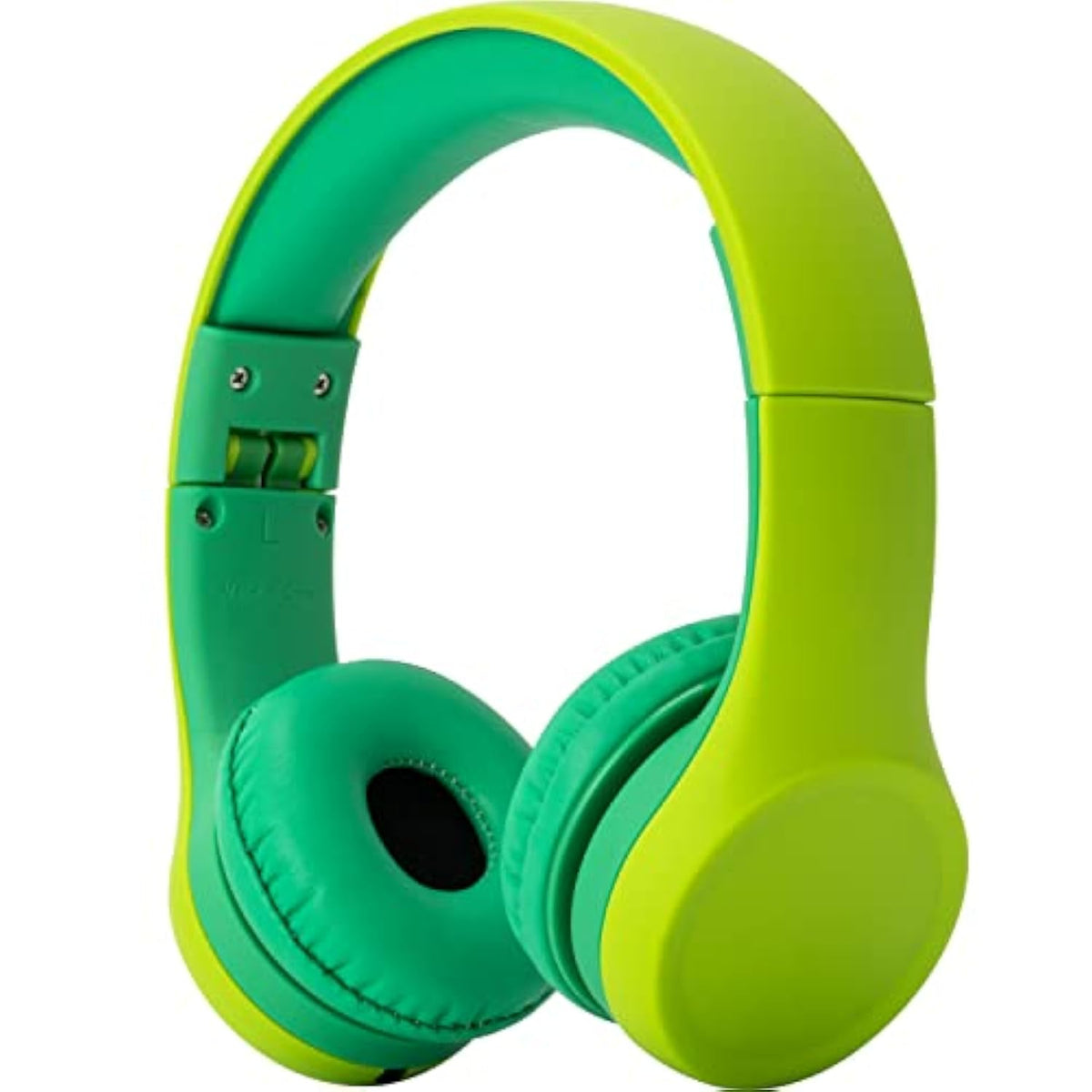 Play+ Kids Headphones With Volume Limiting For Toddlers (Boys/Girls) - Green