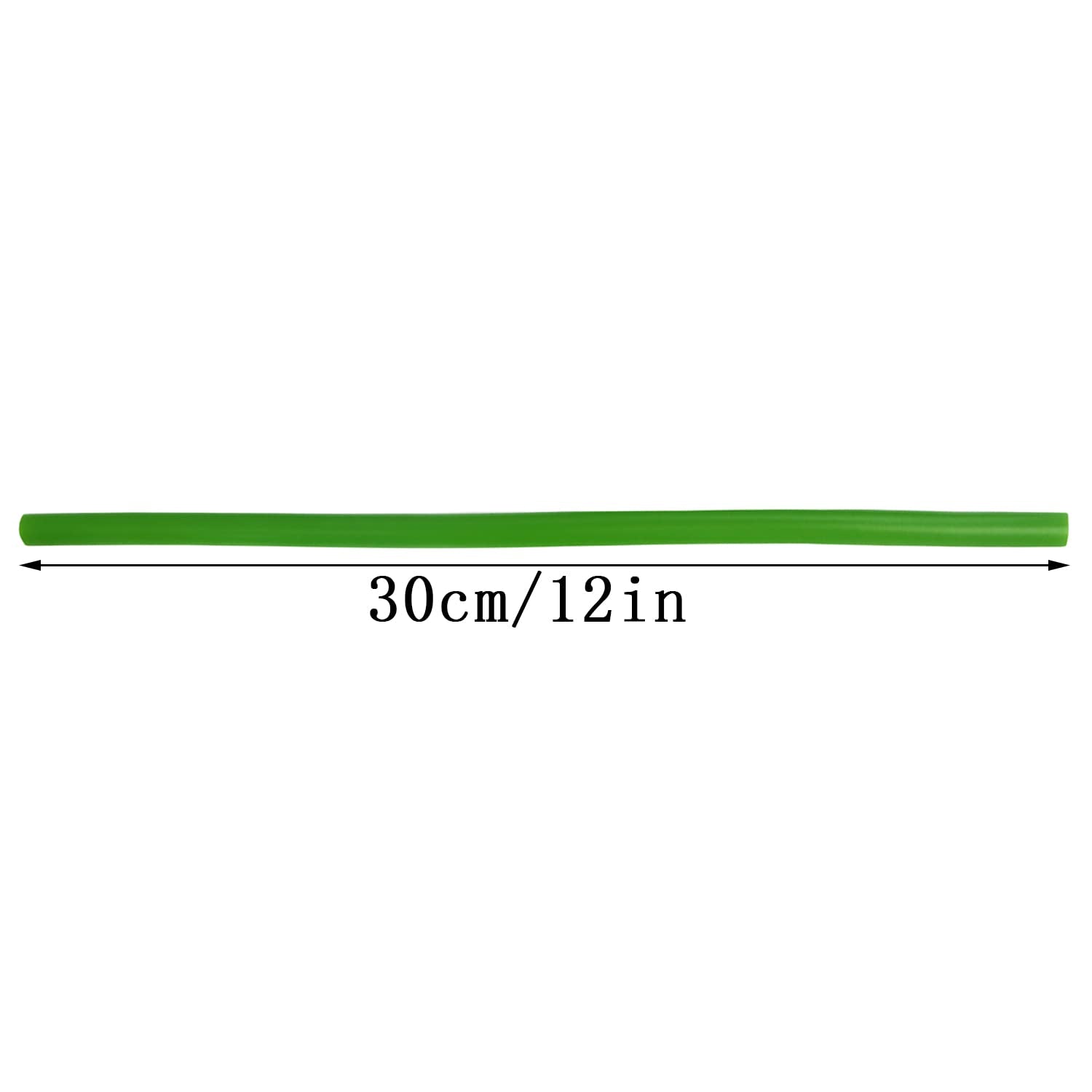 30Pcs 12Inch Artificial Flower Stem Covers For Diy Wedding Bouquet Corsage And Floral Arrangement, Green