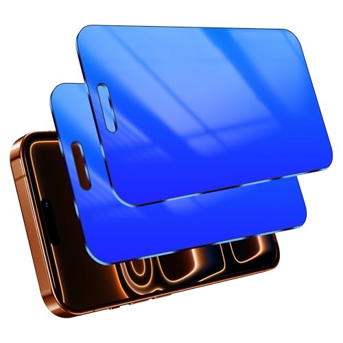 2 Pack Privacy Screen Protector for iPhone 17 Pro Max Anti-Spy Tempered Glass 17ProMax Anti Bluelight Gradient Colorful Full Coverage Easy