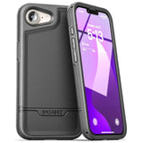 Shockproof Case Compatible With Iphone 16E - Ultra Protective Heavy Duty Magnetic Phone Cover, Rebel Series (Black)
