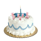 Miniature Pig Figurines 8 Pcs, Cute Pink Piggy Toy Figures Cake Toppers For Fairy Garden Decor Christmas Desk Decoration