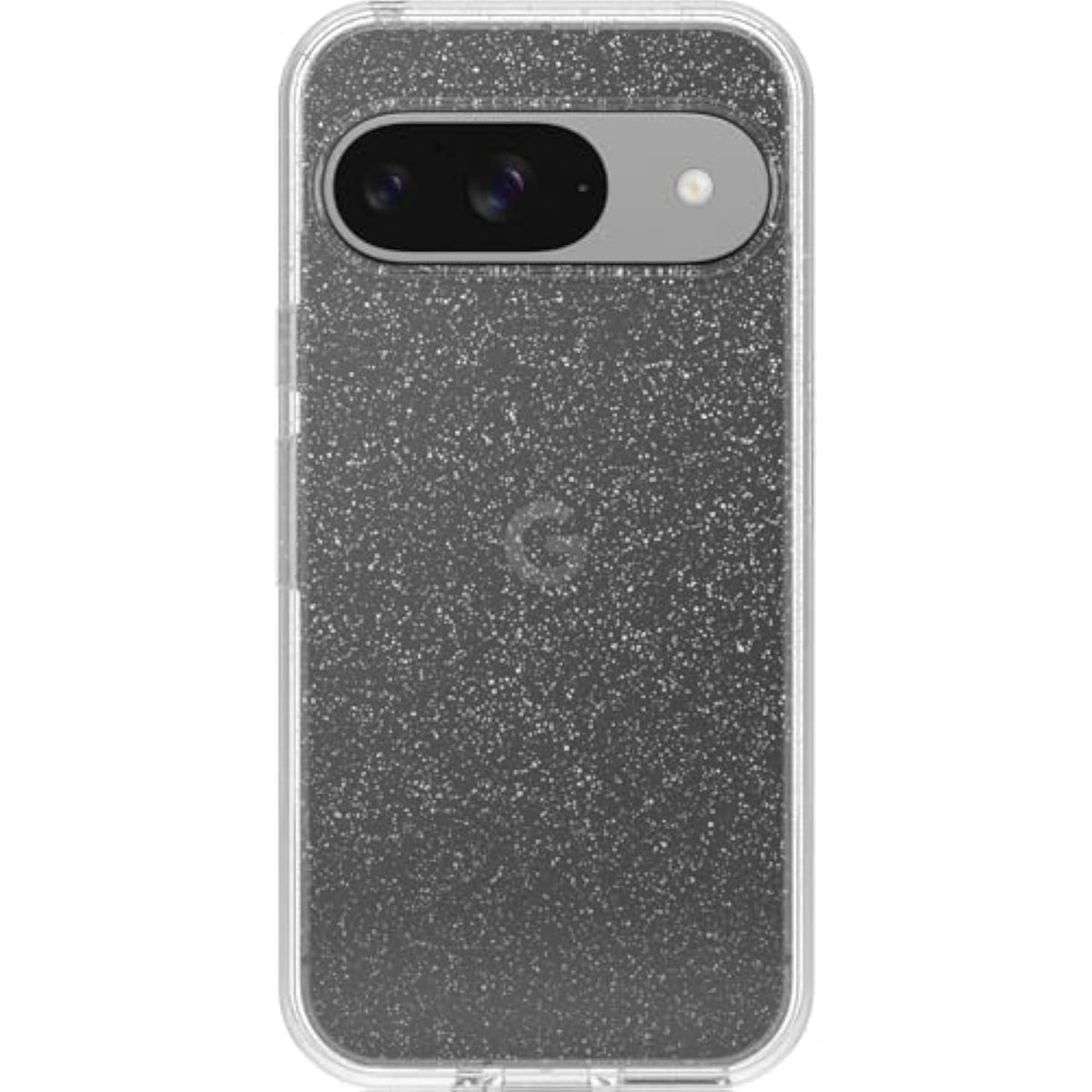 Otterbox Google Pixel 9 & 9 Pro Symmetry Series Clear Case Stardust (Clear/Glitter), Ultrasleek, Wireless Charging Compatible, Raised Edges Protect Camera & Screen (Single Unit Ships In Polybag)