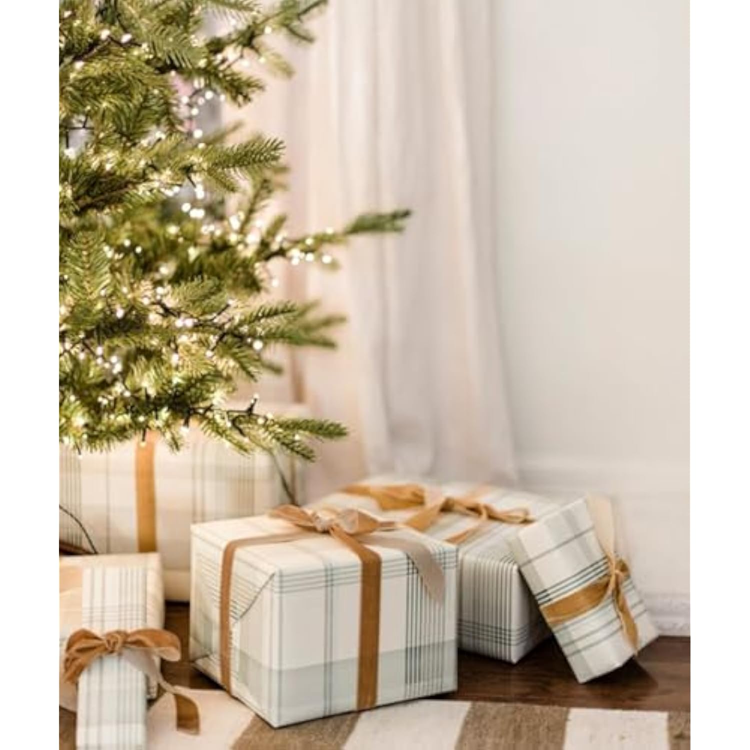 Copper Velvet Ribbon 5/8'' 25 Yards For Christmas Tree, Gift Wrapping, Flower Bouquet, Wreath Decorations, Bow Making