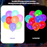 100 Pcs Uv Neon Balloons, Blacklight Reactive Fluorescent Balloons 80S Theme Party Decorations Glow In The Dark For Birthday, Wedding, Neon Party, Glow Party Decorations Supplies