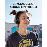Q11I Wireless Over-Ear Bluetooth Headphones By Anker, Deep Bass, 60H Playtime, Hi-Res Audio, Detachable Ear Cushions, Multipoint Connection