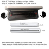 8 Rolls (About 200 Pages), Thermal Printer Paper 8.5 X 11, Letter, Rolled, 3 Proofing, Not Quick Dry For Pen, Bpa Free. For , Peripage, Munbyn, Jadens, Hprt, Phomemo(Lasting 10-15 Years)