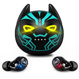 Kids Wireless Earbuds For Small Ears, Touch Control Headset In-Ear Wireless Headphones, Bluetooth 5.3 Noise Reduction Earphones With Blinking Eyes Charging Case