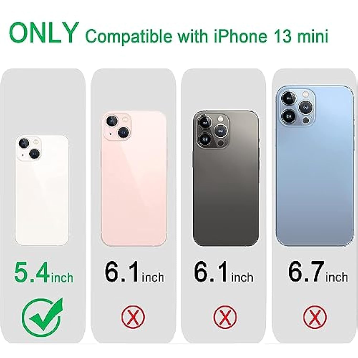 Compatible With Iphone 13 Mini Case, Bling Sparkle Soft Tpu Anti-Scratch Shockproof Protective Phone Bumper, Women Girls Cute Slim Phone Case, Clear Glitter