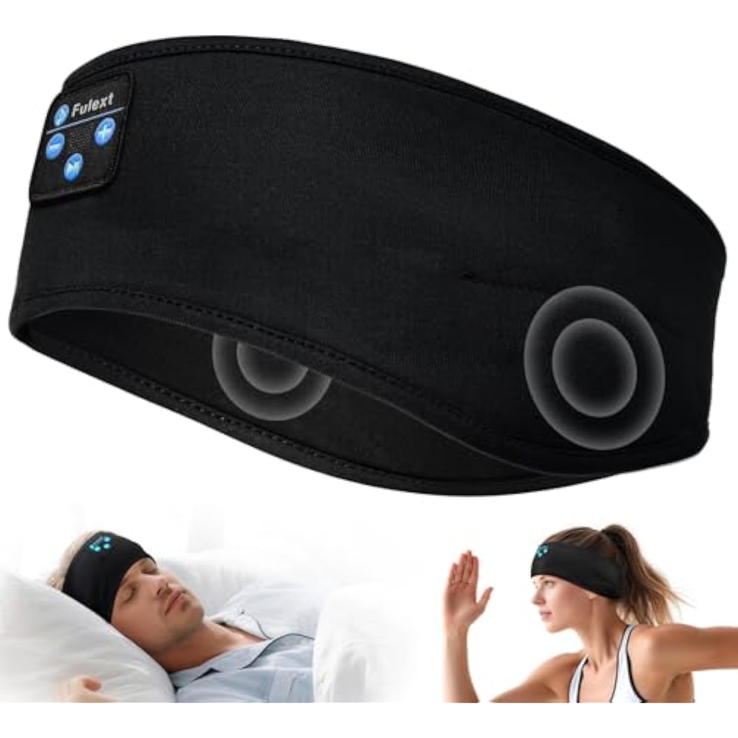 Wireless Headphones Headband For Sleeping, Bluetooth Sleep Headphones For Side