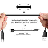 Blue Snowball MIC Microphone Replacement USB-A to USB-B 2.0 Cable - Power Cord for Arduino UNO, Mega 2560 Rev 3, Printer or External Hard Drive