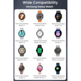 Usb Cable Compatible With Samsung Galaxy Watch 7/Ultra/6/6 Classic/5/5 Pro/4/4 Classic/3/Fe/Active 2/Active Charger Wireless Charging Dock For Samsung Galaxy Watch Accessories