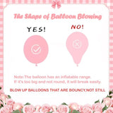 Pink Balloon Garland Arch Kit, Coquette Birthday Decorations 176Pcs Pink And White Balloons Different Size For Wedding Bridal Baby Shower Bachelorette Party Decorations