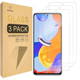 [3-Pack Designed For Xiaomi Redmi Note 11 Pro 5G+4G / Redmi Note 11 Pro+ / Redmi Note 11 Pro Plus [Tempered Glass] [Japan Glass With 9H Hardness] Screen Protector