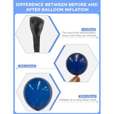 Navy Blue Balloon Arch Kit: Silver Confetti Party Decorations