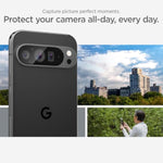 Spigen Camera Lens Screen Protector [GlasTR EZ Fit Optik] Designed for Google Pixel 9 Pro XL [Case Friendly] - 2 Pack