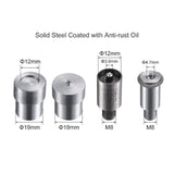 12Mm Snap Fasteners Button Die For Hand Press Machine Setter Carbon St