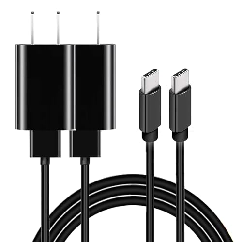 2-Pack 10FT USB C Charger for Motorola TurboPower, Moto G Power, G Stylus, One 5G Ace, Edge 5G, G100, G Play, Edge Plus (2022/2023), Razr