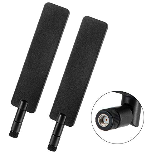 9Dbi Rp-Sma Male 4G Lte Cellular Trail Camera Long Range Antenna Compatible With Spypoint Tactacam Stealth Cam And More Cellular Trail Camera (Pack Of 2)