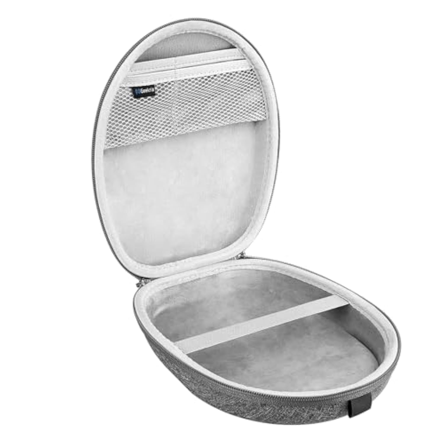 Geekria Shield Case Compatible with Jabra Evolve2 75, Evolve2 65, Evolve2 55, Evolve2 50, Elite 45h, Replacement Protective Hard Shell Travel Carrying Bag with Cable Storage (Dark Grey)