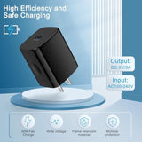 30W Fast Charger Block Type C Wall Adapter Quick Charger For Motorola G Stylus 5G/Edge 2024/G 5G/G Power/G Fast/G Pure/Edge 50 Ultra/X50 Ultra/Razr 50 Ultra/Razr+/G75/G85,Android Phone Charger Plug