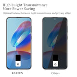 2 Pack Privacy Screen Protector For Samsung Galaxy S23 Fe 5G / A54 5G Anti Spy Private Tempered Glass, Anti-Scratch, Bubble Free, Easy To Install