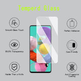 [4 Pack] Screen Protector Compatible with  Galaxy A51 5G,Scratch Resistant,Easy-Install,Bubble Free,Anti-Fingerprint,Tempered Glass Compatible