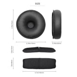 Refresh Kit For Dc Pro Series - Compatible With David Clark Dc Pro X, Dc Pro X2 Aviation Headsets Including Ear Seals, 3 Mic Covers, Soft Fabric Head Pad