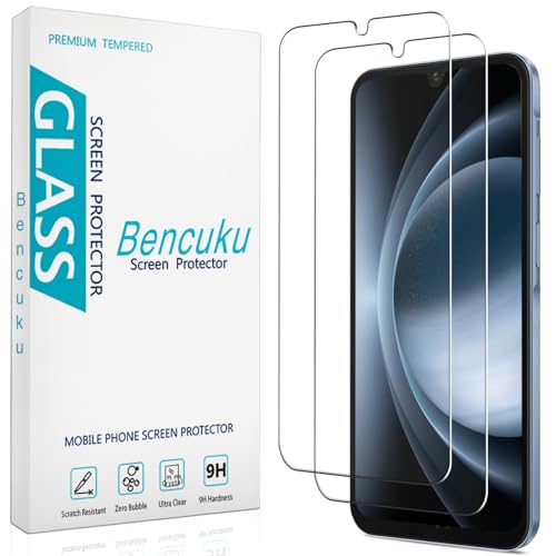 (2 Pack) Designed for  Galaxy A17 5G Tempered Glass Screen Protector, Anti Scratch, Bubble Free