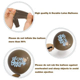 24Pcs Bear Balloons For We Can Beary Wait Baby Shower Decorations 12Inch Balloons For Bear Baby Shower Birthday Party Decorations