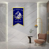 Super Earth Banner Flag Liberty Democary Justice Banner Man Cave Bed Room Home Office Party Decor 30X50 Inch (Blue 1)