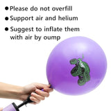 Monster Truck Birthday Balloon - 50Pcs Green Purple Monster Truck Lightning Print Latex Balloon Kit For Kid Boy Baby Shower Happy Birthday Themed Party Decoration Photo Prop Backdrop Supply