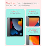 For Ipad 9Th/8Th/7Th Generation Case 10.2-Inch, Built In Screen Protector Penc