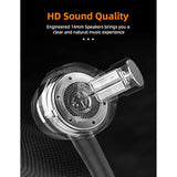 Wi7 Wired Headphones With Microphone - Earbuds Universal Compatibility With All 3.5Mm Devices- Earphones With Mic Compatible With Samsung