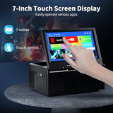 Small Smart Tvmini Tv With 7-Inch Touchscreen,Built In Apps,Support Sd,Wifi,Bluetooth,Usb,Hdmi Inputkitchen Tv Also As A Projector,Suitable For Home Rvs And Outdoor Use