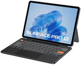 Surface Pro 12 12-Inch 2025 Keyboard, Bluetooth Keyboard With Touch Pad & Pen Slot & Lighting Keys Compatible With Surface Pro Copilot+ 12", Ultra-Slim Wireless Keypad For Windows 11