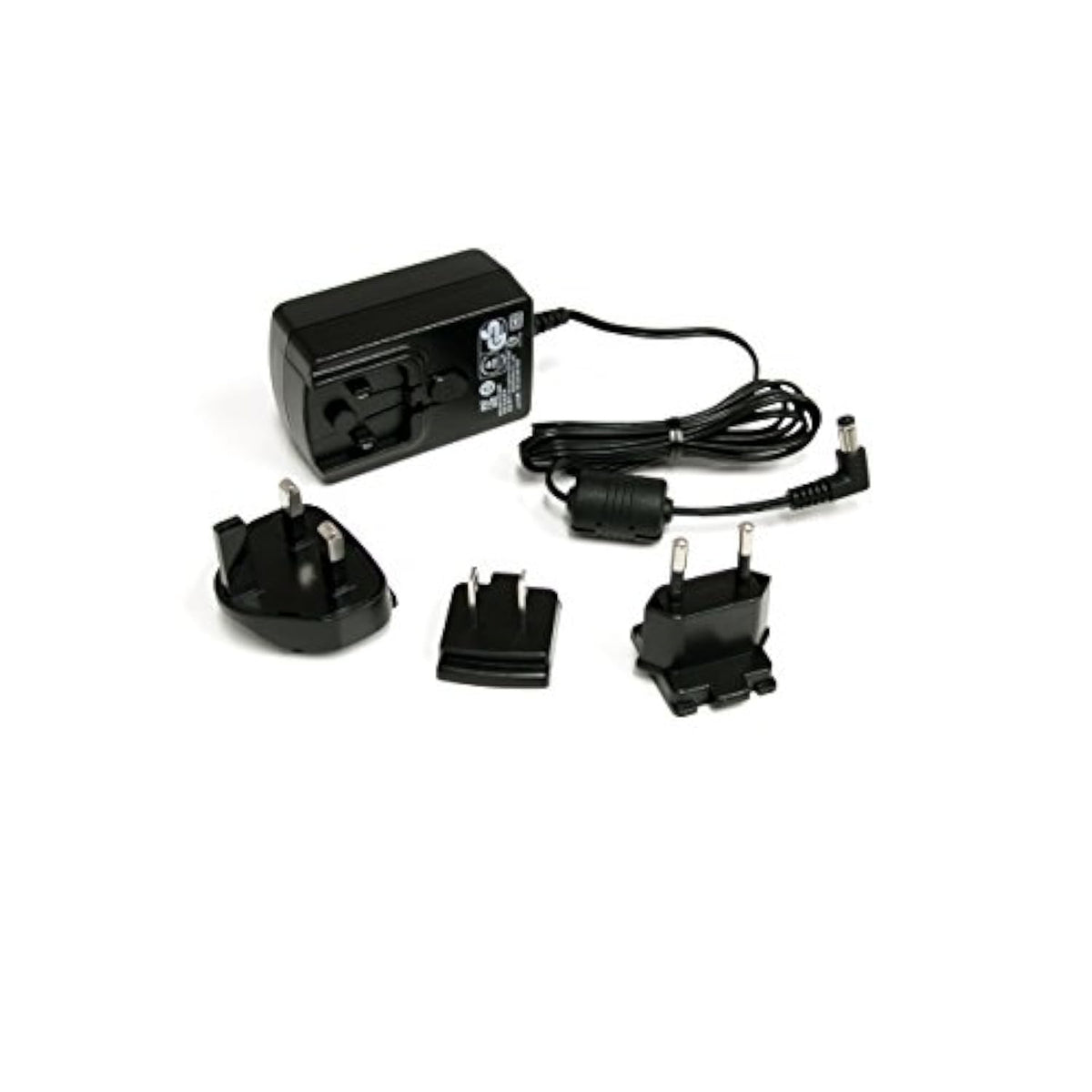 StarTech.com DC Adapter - 12V Adapter - 1.5A - Universal Power Adapter - AC Adapter - DC Power Supply - DC Power Cord - Replacement Adapter (IM12D1500P) Black