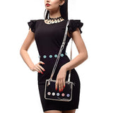 14Mm 100Pcs Flower Shape Claw Cup Sew On Rhinestone Button, Crystal Gl